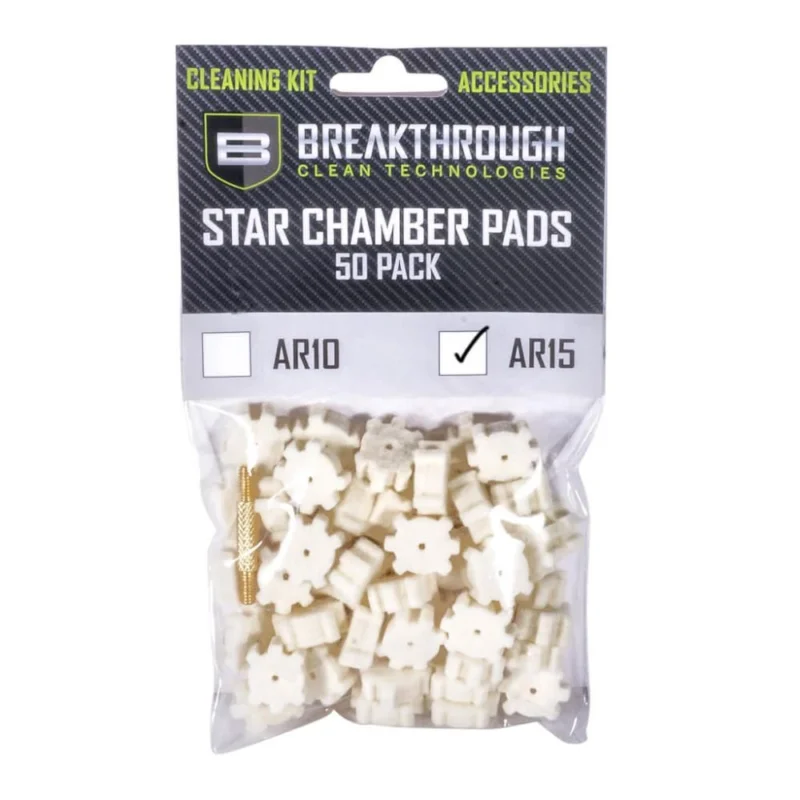 Bästa pris AR-15 Star Chamber Pad with #8-32 thread (male / male) adapter – 50 Pack