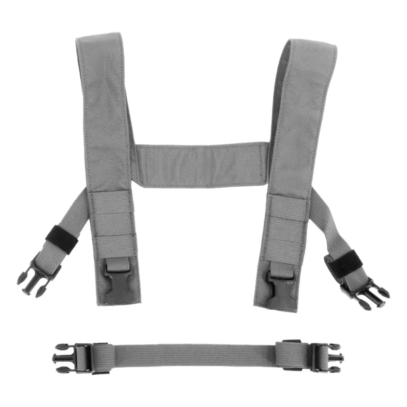 H-Harness Replacement Kit w/ Waist Strap - Grey Billig