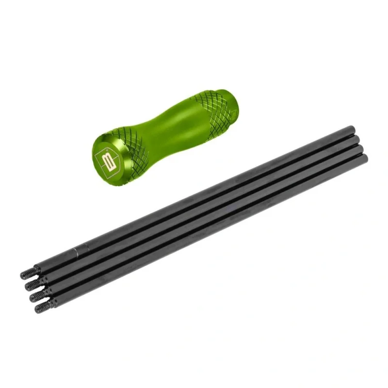 BCT 4-Piece Cleaning Rod w/ Aluminum Handle - 40" Total Length Fri frakt