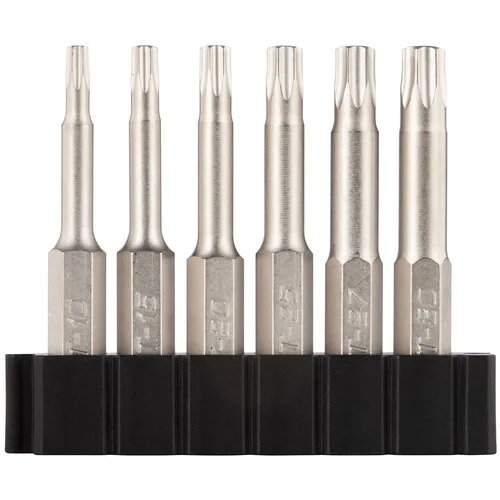 Expressleverans Set of Six 2" Bits (Torx)