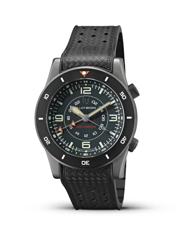 BEACHMASTER NIVO - Black Textured Rubber Begränsad tid