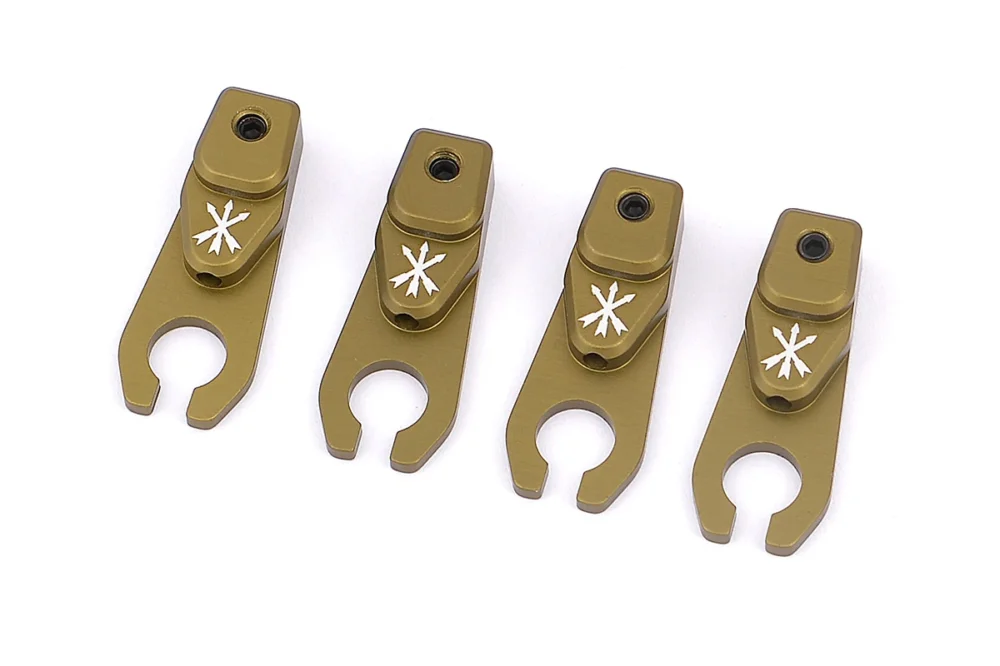 SARA Sordin Adapters Kit - FDE (Includes ESS Studs) Fri frakt