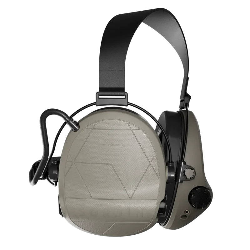 Sordin Supreme T2 - Tan Neckband Memory Foam Reapris