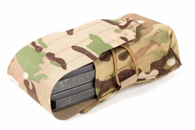 Kampanj Double M4 Mag Pouch with Flap - Ranger Green